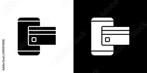 Smartphone Icon Sheet Black And White
