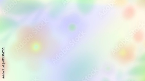 Tableau sur toile Soft pastel floral background, desktop wallpaper