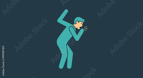 Silhouette of a young woman dancing in a fashion studio wearing a summer hat and glasses