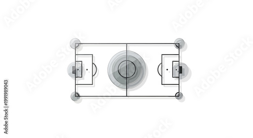Technical drawing of a mechanical device.