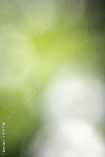 Abstract nature background with circular bokeh