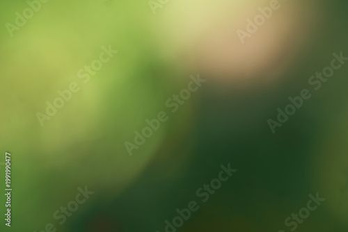 Abstract nature background with gradient and pink circular bokeh