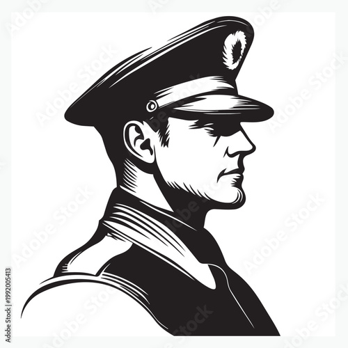 police officer vector