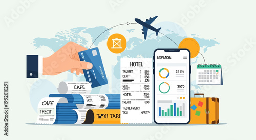 Travel, tourism, icons, vector set, infographic elements, transportation, smartphone, hotel, cafe, airport, travel planning