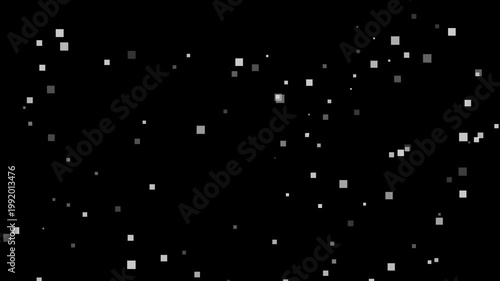 Cosmic starfield animation with twinkling stars, deep space background, astronomical motion galaxy cosmos