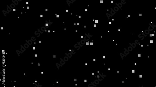 Cosmic starfield animation with twinkling stars and nebula glow space galaxy cosmos universe