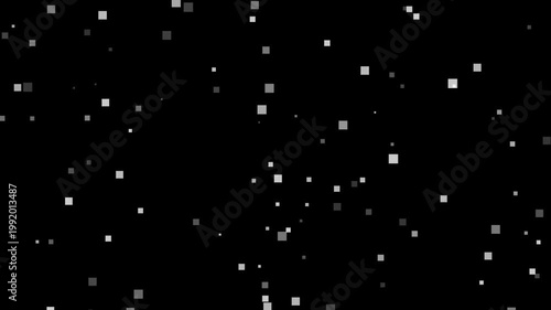 Cosmic starfield animation with twinkling stars, deep space background, celestial motion cosmos galaxy