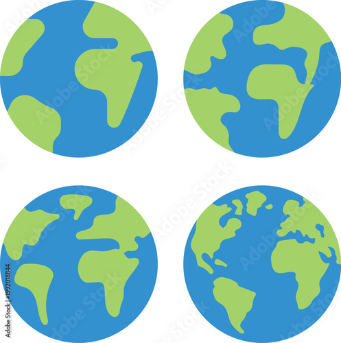 Black and gradient blue world map circles for web vector