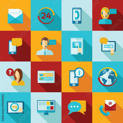 Modern ui icon set with battery cloud and folder symbols vector