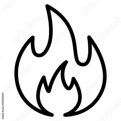 fire line icon