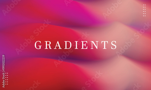 Abstract gradient background with red and pink tones, smooth flowing shapes and soft blur, modern warm design perfect for posters, branding, wallpapers, and digital visuals.