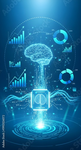 Concept of an AI-powered business decision intelligence engine