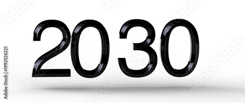 Bold 2030 future year date....