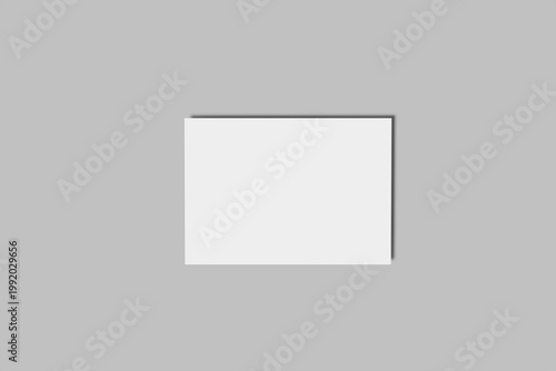 A5 Landscape Mockup Design Blank