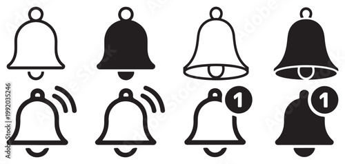 Muted notification bell icon for silent mode or do not disturb settings. vector illustration eps 10