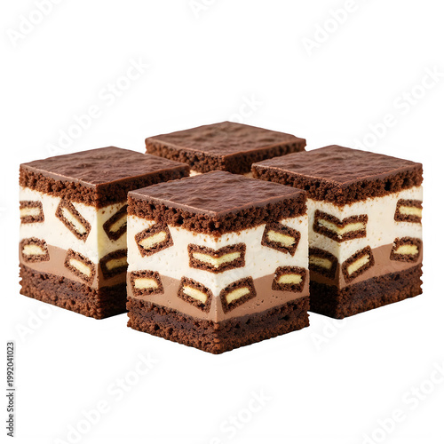 Stack of chocolate chip cookies on a rustic wooden cutting board