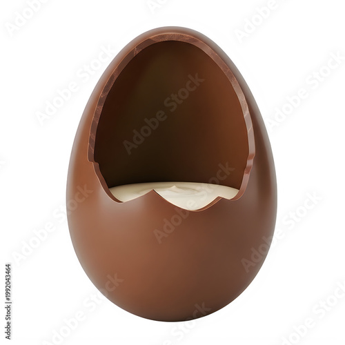 Close-up view of a smooth brown leather hat with a brim