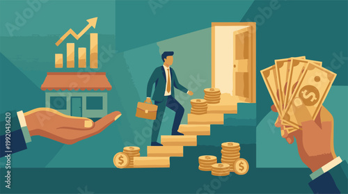 Path to financial success, business growth, and entrepreneurial investment