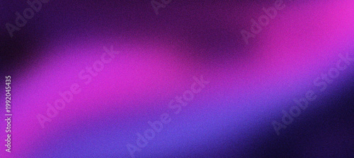 Fotografía Vibrant purple and pink gradient background with grainy texture