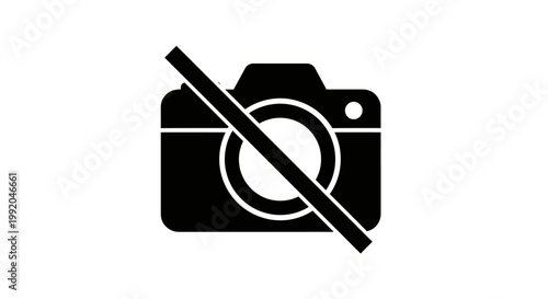 Camera Icon No Photography Allowed.