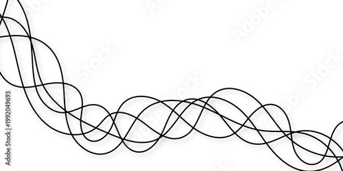 Abstract color wavy lines Digital frequency track equalizer background. Curved wave smooth stripe seamless pattern. Wave lines created using pen tool. graphic design template banner business wave.