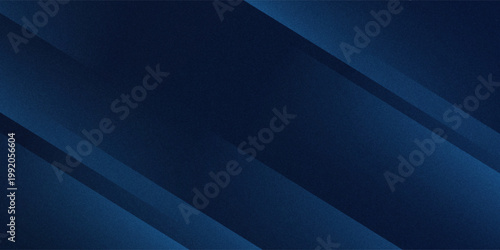 Abstract navy blue background with diagonal geometric stripes and elegant grain texture. This vector is suitable for web, presentations, advertisements, and more. Modern premium corporate design.