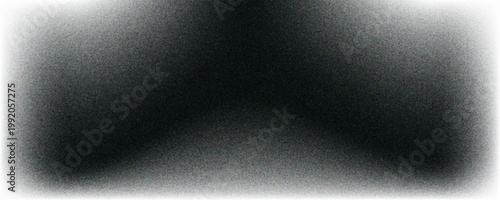 Black dark gray silver white wave abstract background for design. Light wave, wavy line. Ombre gradient. Noise rough grungy grain brushed metal metallic effect.