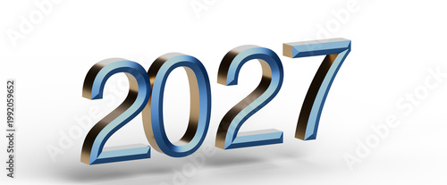 3D render of the year 2027 ...