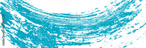 Hand drawn abstract organic shape brush . Decorative doodle pattern.