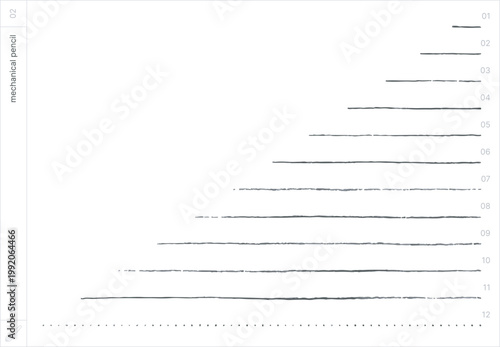 Vector Brushes. Mechanical Pencil.