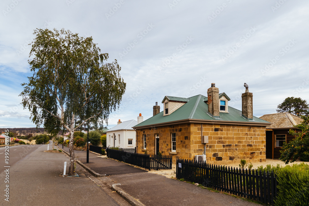 Obraz premium The Town of Oatlands in Tasmania Australia