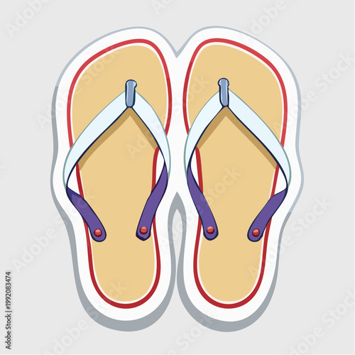 Cartoon Flip-Flops