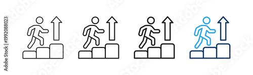 Personal Development Different Set Vector Icon