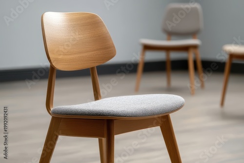 Chair with cushion comfortable seating solution a chair featuring a plush cushion for enhanced relaxation and support
