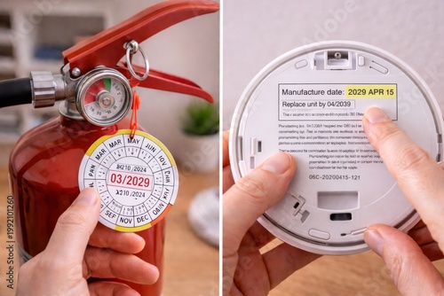 Checking Expiration Dates on Home Safety Devices
