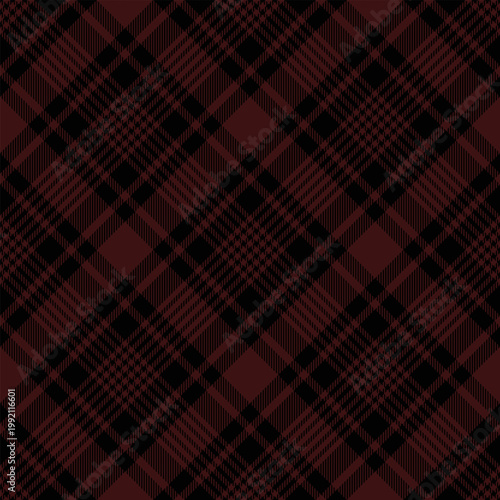 Seamless black, brown color check pattern. Repeating patern plaid.Checkered design for prints. Repeated tartan fabric. Vector scottish fabriс.Ekose texture.Madras flannel.Checker line.Stripe gingham.