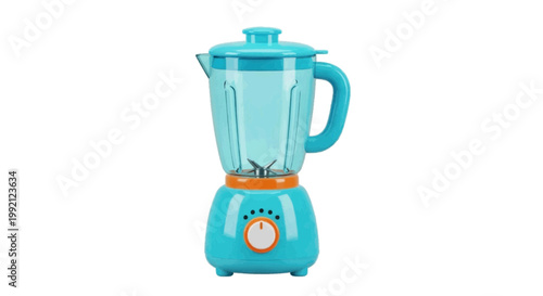 Vector illustration of toy blender for children on a transparent background