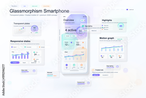 Isometric crypto portfolio landing page with smartphone dashboard, wallet metrics, yield cards, trading charts, and clean fintech UI design