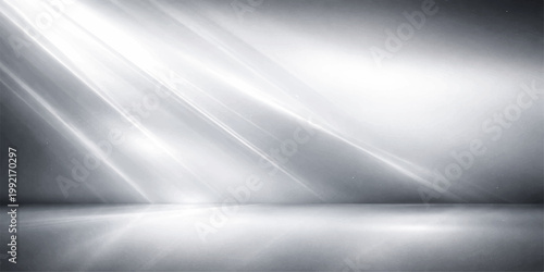 A shiny silver brushed metal texture background featuring a smooth stainless steel plate design with a gray industrial aluminum pattern surface illustration