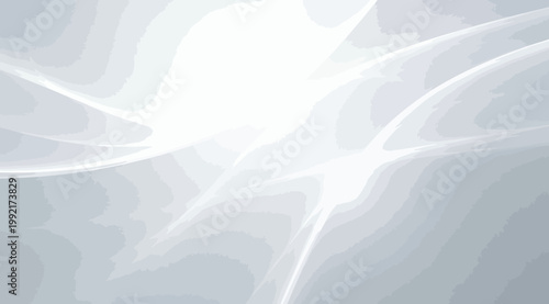 Abstract light blue flowing waves and soft ethereal lines, smooth liquid motion background with subtle gradients