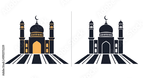 Islamic Mosque Architecture Design Elements.