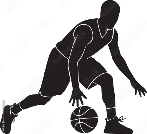 Silhouette of a couple on a date at a cafe table, enjoying coffee, conveying romance and conversation on a transparent background.