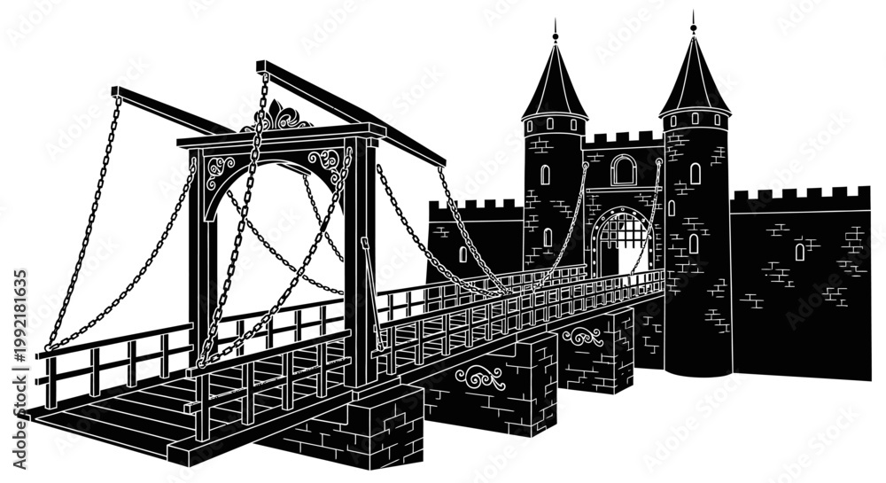 Obraz premium Tower Bridge London Model Replica.