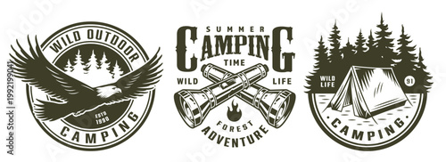 Nature-themed camping