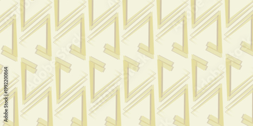 Seamless pattern with abstract geometric tiles ornament of triangles and polygons. Flat monochrome modern vector background.