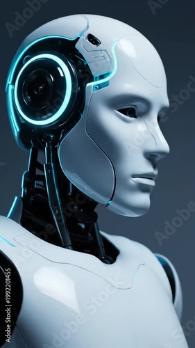 Futuristic Android - A Glimpse into the Future of Artificial Intelligence.