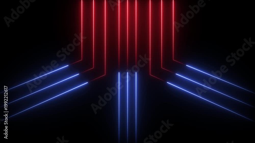 The lines create a futuristic or techno visual effect often used in motion graphics or video backgrounds. 