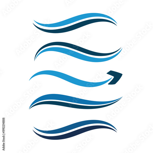 set of racing stickers for vehicle wraps, high performance stripe patterns and abstract racing lines, professional decal pack for car body decoration tuning culture and creative vehicle wrap design pr