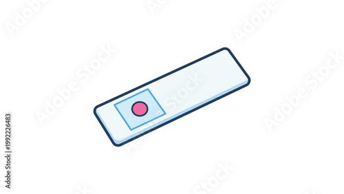Canvastavla Microscope Slide Vector Icon with Editable Stroke