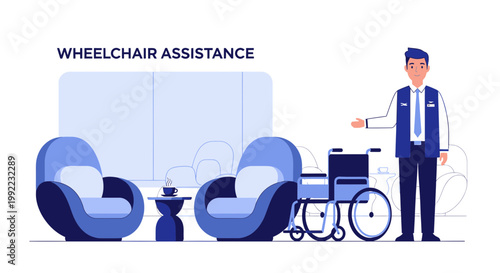 Professional Wheelchair Assistance Service for Elderly and Disabled People
